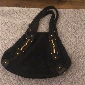 Gucci Small Black Canvas Pelham